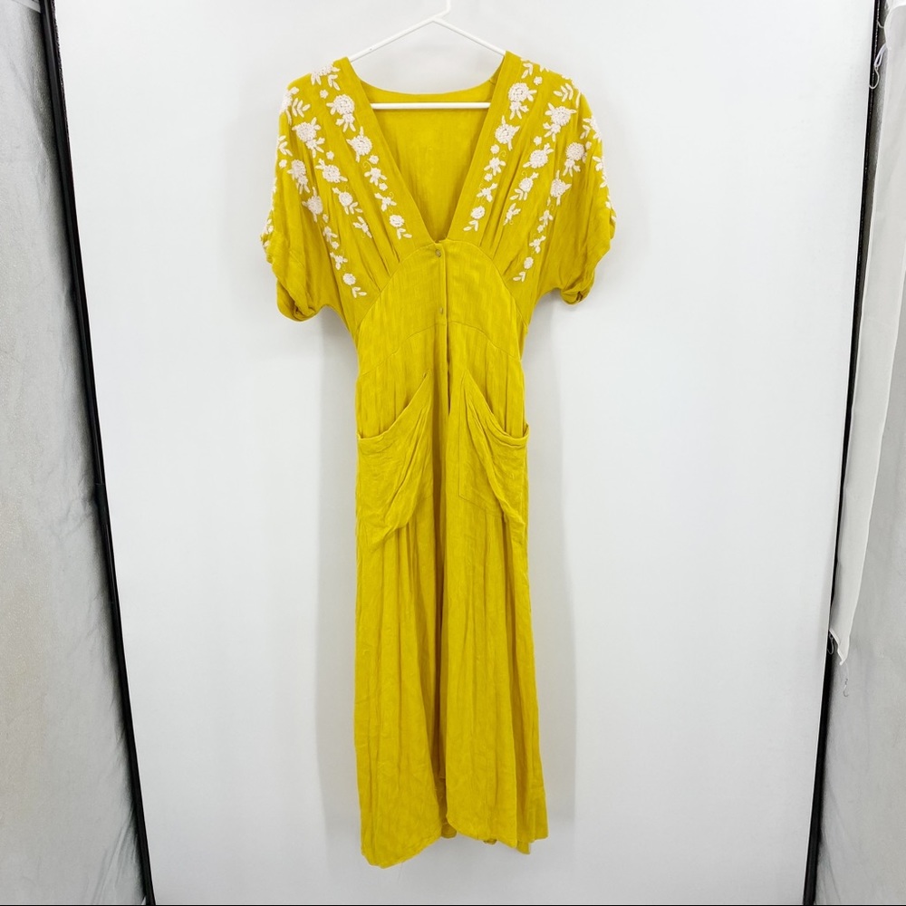 Anthropologie Floral Maxi Dress 🌞🌞🌞